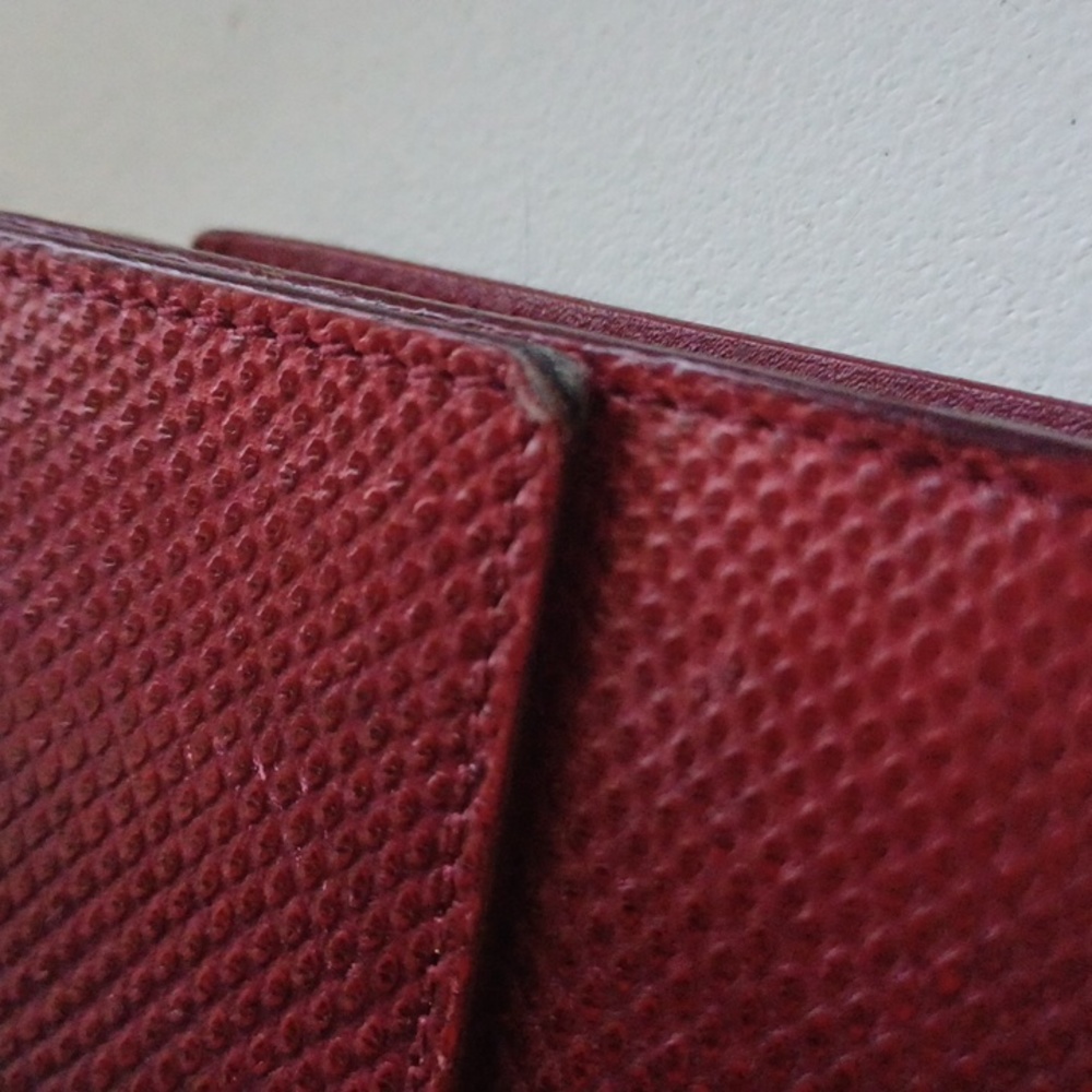 Vintage Gucci Red Compact Exotic Leather Wallet - Picture 13 of 17
